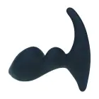 Double Ripple Prostate Massager – 19 cm – Black — Photo 5