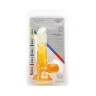 Kiotos Cox Colorful Dildo – 17.5 cm (7″) – Clear/Yellow — Photo 9