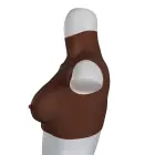 XX-DreamsToys Ultra Realistic Breast Form – Black – Size S — Photo 4