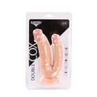 Kiotos COX Double Penetration Dildo with Suction Cup – 21 cm (8.3″) – Flesh — Photo 5