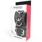 Darkness Adjustable PVC Leather Cuffs Black – Versatile Hand & Ankle Model — Photo 5