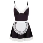 Maid Costume Dress – White – M — Photo 6