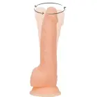 Naked Addiction вращающийся и вибрирующий реалистичный вибратор – 20.3 cm (8″) – телесный — Фото 2