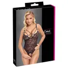 Cottelli Lingerie Lace Body XL Adjustable Straps Black Floral – XL — Photo 1