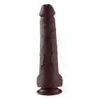 Hismith KlicLok dildo – 32 cm (12.6″) – Brūns Foto 5