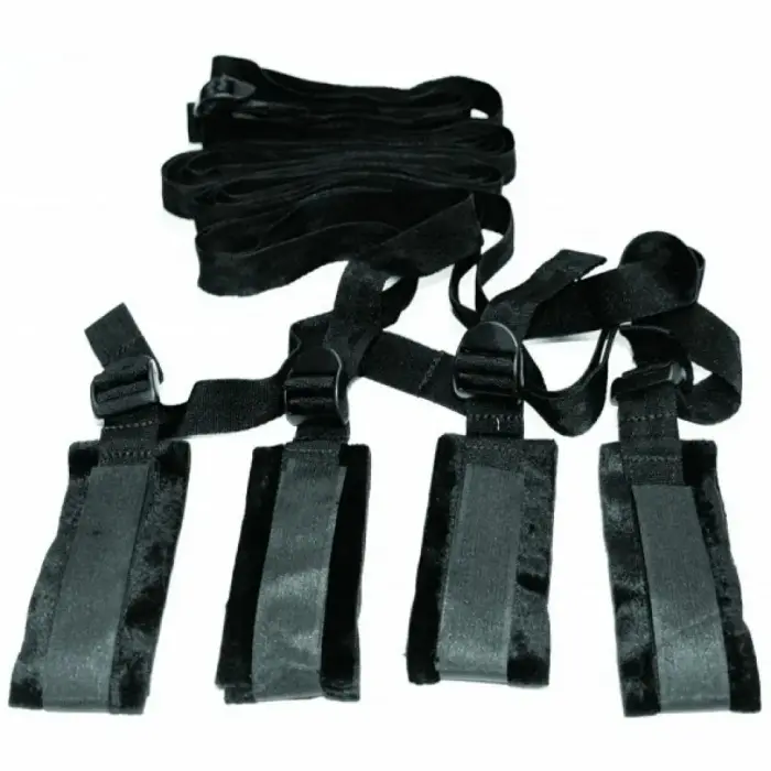 Sportsheets S&M Bed Restraint System Adjustable 152 cm – Black