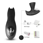 Bat King Rotating Vibrating Prostate Massager with Remote Control – 13.2 cm (5.2″) – Black — Photo 5