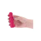 NS Novelties X & O's Embrace Rose – компактный силиконовый вибратор – розовый – 11 режимов — Фото 3