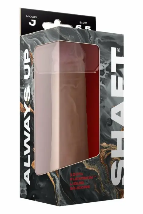 SHAFT Model J 6.5" Šķidrā Silikona Intīmā Ierīce Priedes Krāsa Divslāņu