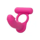 Double Diver Vibrating Cock Ring – Pink — Photo 1