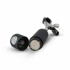 EasyToys Vibrating Adjustable Nipple Clamps with 10-Mode Bullets, Black — Photo 3