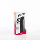 Dildorama 515 Line reālistisks dildo – 18 cm (7″) – Melns — Foto 1