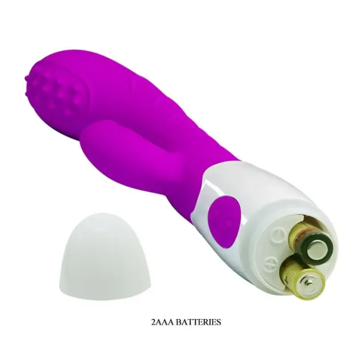 PRETTY LOVE BRUNO dubultais vibrators – 7 funkcijas Foto 8