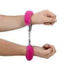 Furry Metal Handcuffs – Pink — Photo 9