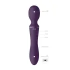 Enora Двусторонний wand вибратор – 18 cm (7″) – фиолетовый — Фото 9