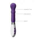 Alida перезаряжаемый вибратор – 21.1 cm (8.31″) – фиолетовый — Фото 6