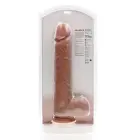 Extra Large Straight Dildo with Balls and Suction Cup – 38 cm (15″) – Skin — Photo 2
