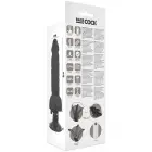BASECOCK painduv vibraator – 20 cm (7.9″) – must — Foto 5