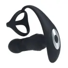LEVELZ Pro Black – Vibrating Thrusting Anal System with Ring – Black — Photo 4