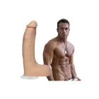 Chad White realistlik ULTRASKYN dildo – 20 cm (8″) – nahavärv — Foto 4