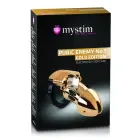 Mystim Pubic Enemy No 1 Gold Edition – регулируемая система целомудрия — Фото 2