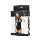 Wetlook bodijs Marcia – melns – XL — Foto 6