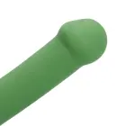 Nefaliskais vibrējošais dildo – 12 cm – zaļš Foto 7
