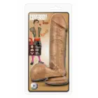 COVERBOY The Matador – anatomisks PVC dildo ar piesūcekni – miesas krāsā – 20,3 cm — Foto 1