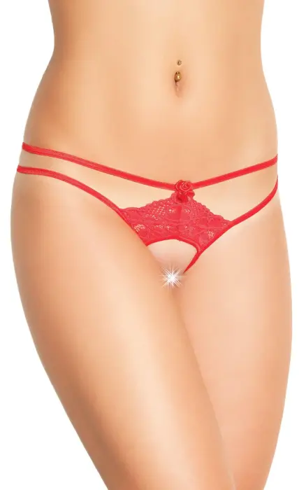 G-String 2401 stringai – raudoni – S/L