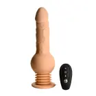 Passion Pounder вибратор с функцией толчков и пультом управления – 24 cm (9.4″) – телесный — Фото 4