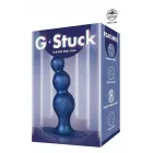 NMC 5 Inch Silicone Anal Plug – silikona anālais aizbāznis ar T-formas pamatu – metālisks zils – 12,7 cm — Foto 1