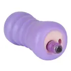 Вагинальный мастурбатор Gina's Vibrating Pussy – 14 cm – фиолетовый — Фото 4