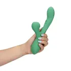 Gaisa pulsa un mēles stimulācijas truša vibrators – zils — Foto 10