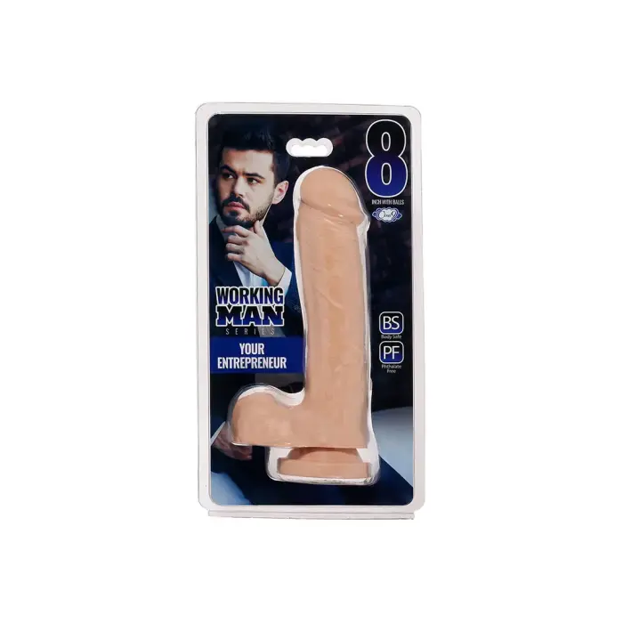 Working Man Your Entrepreneur realistlik dildo – 20 cm (8″)