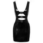 Black Level vinila kleita ar sprādzēm – XL Foto 8