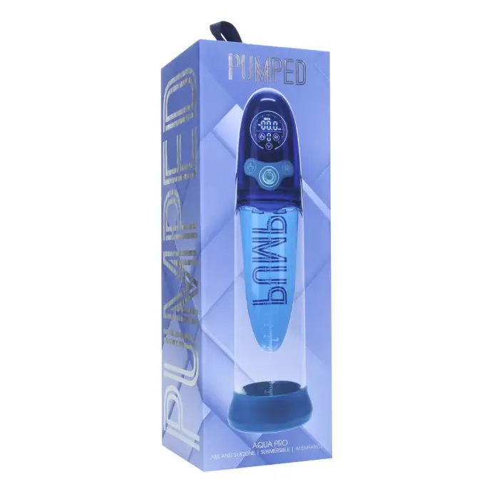Aqua-Pro – sukeldatav automaatne peenise pump – AI-toega – sinine