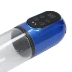 Engage - Automatic Waterproof Penis Pump and Masturbator – Metallic Blue — Photo 8