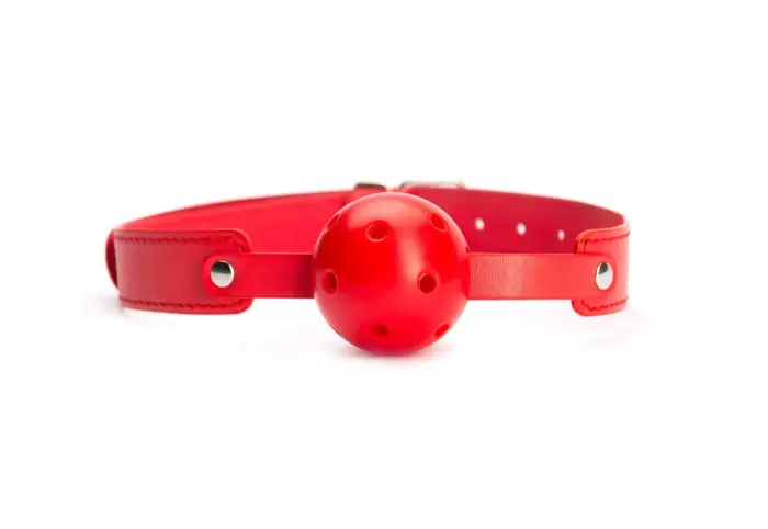 Red Breathable Ball Gag
