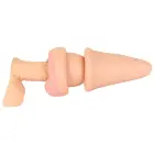 Nature Skin analais spraudnis un pagarinātājs – 19.5 cm – miesas krāsa — Foto 11