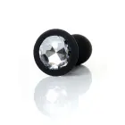 Silicone Anal Plug – 10.5 cm (4.1″) – Clear — Photo 2