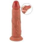 Realistixxx dildo liigutatava nahaga – 20.5 cm (8″) – nahavärv — Foto 2