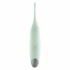 GLAM Pin Point Stimulator – precision silicone stimulator with 2 attachments – gold – 16 cm — Photo 3