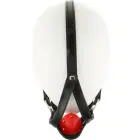 OHMAMA Head Harness Model – Adjustable Black Leather System — Photo 3