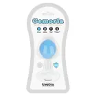 Gemoria Silicone Glow-in-the-Dark Butt Plug – 3.5–4 cm – Blue — Photo 1