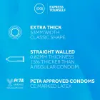 EXS Extra Safe Condoms – 100 pcs — Photo 3