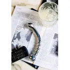Le Wand Bow Dildo – 18 cm (7.1″) – Silver — Photo 13