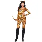 Wild Tigress catsuit kostiumo komplektas – oranžinis – M/L — Nuotrauka 2
