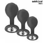 Addicted Toys Silicone Plug Set 3 Sizes with Decorative Gem Base — Photo 2
