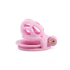Penis Prison X-Short Chastity Cage – Pink — Photo 3