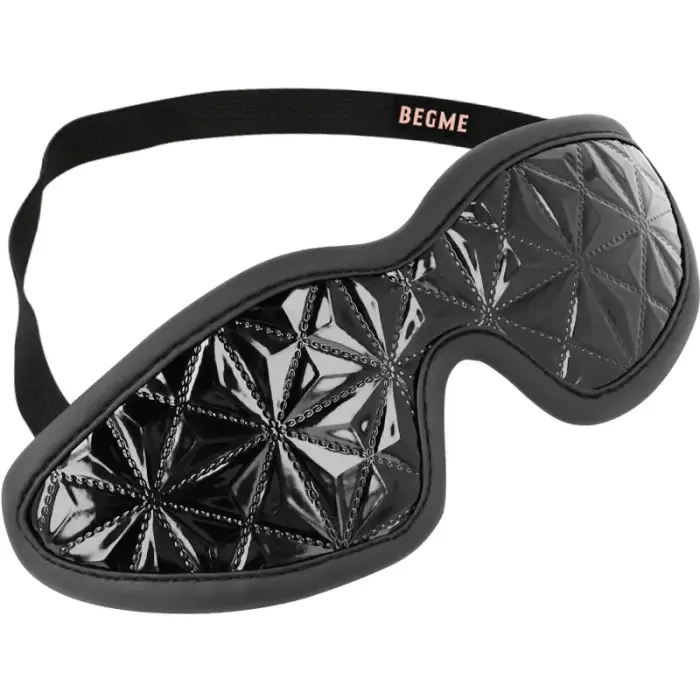 BEGME Black Edition Premium повязка на глаза с неопреновой подкладкой – чёрная